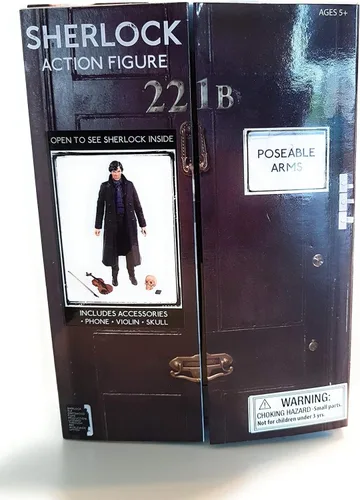 Miniatura 2 de Sherlock - Figura de acción a escala de 5 pulgadas