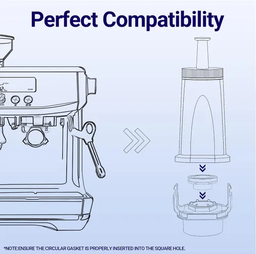 Miniatura 12 de Filtro de agua reemplazable para máquina de espresso Breville Barista Touch BES880, Barista Pro BES878, Oracle Touch BES990, Oracle BES980, Dual