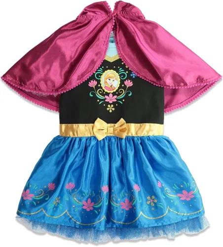 Miniatura 2 de Disney Vestido de piel de princesa Anna Elsa congelado de bebé a niño grande