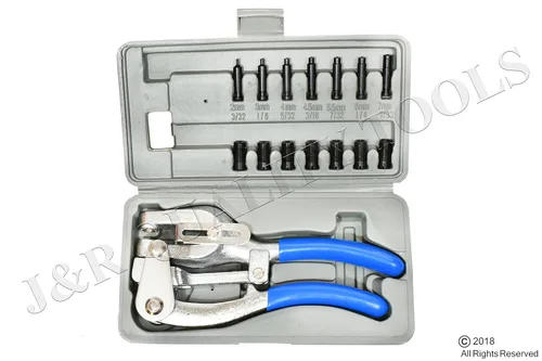 Miniatura 2 de VCT Kit de perforadora multiusos de 7 tamaños de 3/32" a 9/32