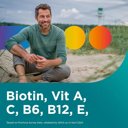 Miniatura 2 de Centrum Gomitas multivitamínicas para hombre, sabores de frutas tropicales hechas de sabores naturales, 100 unidades, suministro para 50 días
