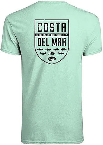 Miniatura 4 de Costa Del Mar Camiseta de manga corta Species Shield para hombre