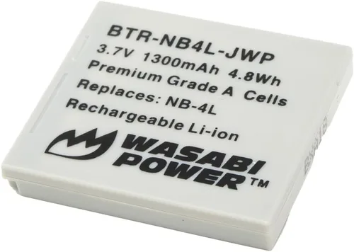 Miniatura 3 de Wasabi Power Batería (paquete de 2) y cargador para Canon NB-4L y Canon PowerShot SD40, SD400, SD450, SD600, SD630, SD750, SD780, SD960, SD970