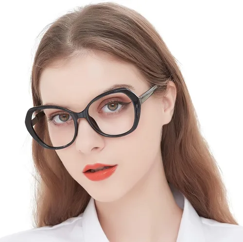 Miniatura 8 de AEZUNI Gafas de lectura grandes de moda para mujer, a la moda, para mujer, lectores 1.0 1.25 1.5 1.75 2.0 2.25 2.5 2.75 3.0 3.5 4.0 5.0 6.0