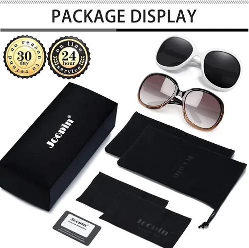 Miniatura 219 de Joopin Lentes de sol de gran tamaño para mujer, polarizados, grandes, para conducción, protección UV, grandes sombras