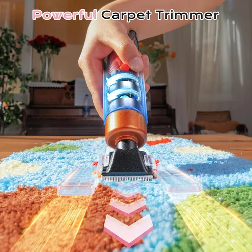 Miniatura 5 de BESGEER Pistola de Tufting de Alfombras con Kit de Recortadora de Alfombras - Tuft de Alfombra con Tijeras de Tufting, Pistola de Alfombra 2 en 1