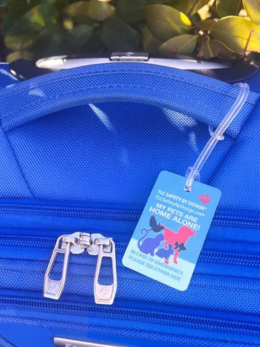 Miniatura 9 de My Pets are Home Alert - Tarjeta de identificación médica con tarjeta de identificación médica para perros y gatos con lista de llamadas