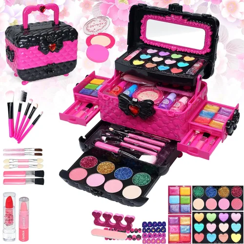 Miniatura 12 de Juegos de maquillaje para niñas – Maquillaje para niños de 8 a 12 años, Maquillaje para Niñas, kit de maquillaje de juego, los mejores juguetes