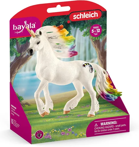 Miniatura 5 de Schleich bayala - Semental de unicornio arcoíris - Juguete de unicornio para niñas y niños - Figura de caballo de fantasía para niños a partir de 5