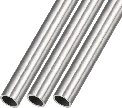 METALLIXITY Tubo de acero inoxidable 304 (0.394 in de diámetro exterior x 0.039 in pared T x 11.811 in de largo), 3 piezas, tubo recto - para