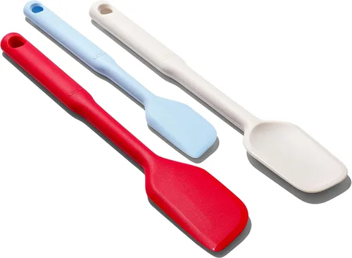 Miniatura 10 de OXO Good Grips Set de espátula de silicona de 3 piezas, talla única, multicolor