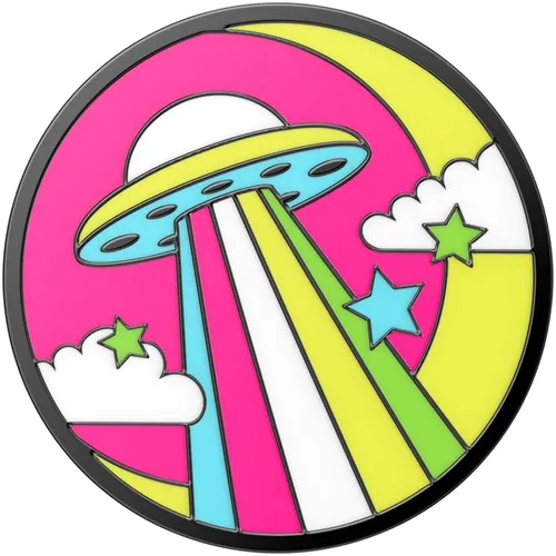 Miniatura 5 de PopSockets - Agarre para teléfono con soporte expandible, agarre adhesivo, esmalte solar PopGrip - Salsa Esmalte en salsa
