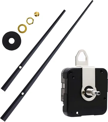 Miniatura 4 de TIKROUND Youngtown 12888 - Piezas de reemplazo para movimiento de reloj de cuarzo de alto torque con manecillas de pala largas de 12.3 pulgadas
