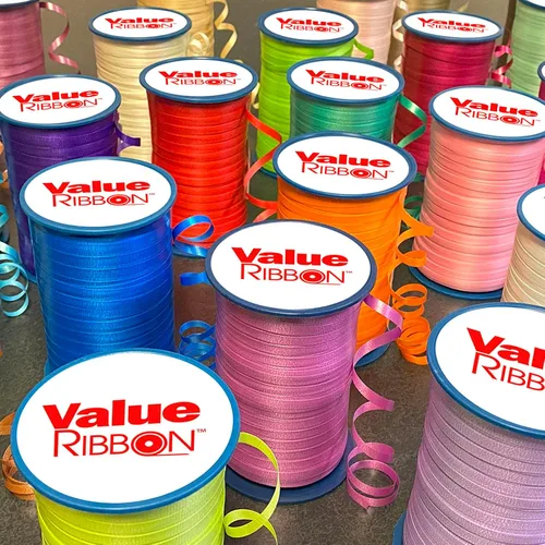 Miniatura 3 de Value Ribbon - Cinta rizadora prensada, 3/16 pulgadas x 500 yardas para envoltura de regalos, manualidades, proyectos de arte y decoraciones de Azul