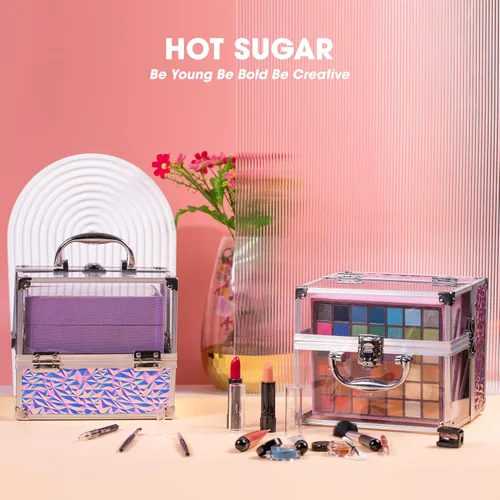 Miniatura 6 de Hot Sugar Kit de maquillaje para adolescentes para niñas de 13 a 15 años, kit de maquillaje para niños, juego de regalo de maquillaje para fiestas
