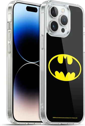 Miniatura 412 de Head Case Designs Funda de gel con licencia oficial de Batman DC Comics Bat Signal Logos [protección de grado militar] compatible con Apple iPhone 7