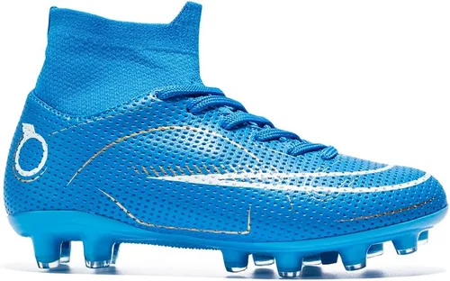 Miniatura 5 de Zapatos de fútbol para niños y niñas, para exteriores, interiores, para entrenamiento de fútbol y césped atlético