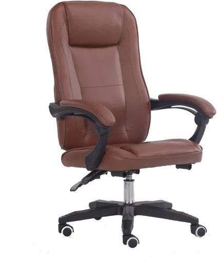 Miniatura 12 de Leather Desk Gaming Chair with Waist Massage Adjustable Height Reclining Ergonomic Racing Office Chair for Study Office,Black