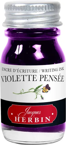 Miniatura 29 de Tinta para pluma estilográfica Herbin - Botella de 10 ml - Perle Noire