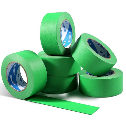 Miniatura 16 de Cinta de Enmascarar Blanca para Pintores, 2" x 60 Yardas x 5 Rollos - Cinta de Enmascarar Blanca de Adhesión Media para Pintura, Etiquetado, Blanco