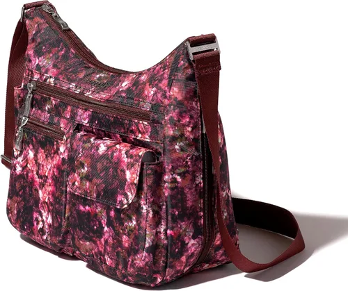 Miniatura 82 de Baggallini womens Everywhere Bagg Crossbody Women 11x9 Lightweight Nylon Hobo Water-resistant Travel Bag W/Rfid