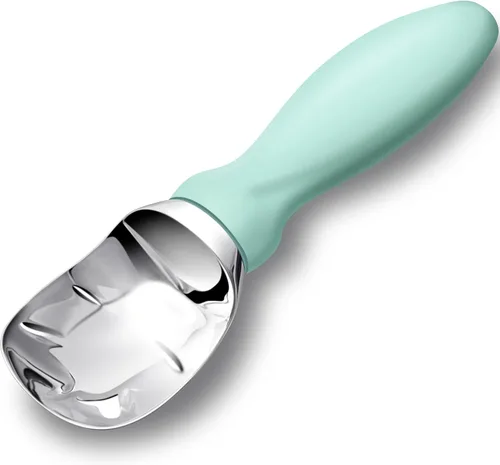 Miniatura 12 de Rainspire Cuchara de helado de acero inoxidable con mango cómodo, cuchara para helado resistente, pala para helado, ideal para cucharas de helado
