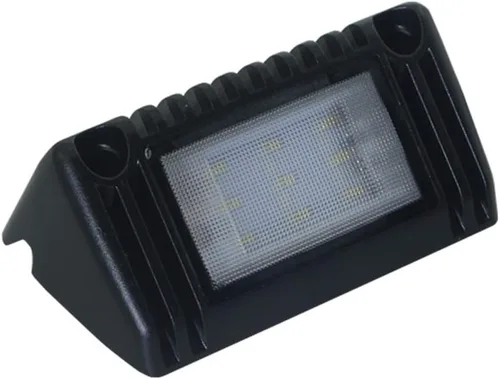 Raycharm Lámpara de trabajo LED exterior de 5 pulgadas, haz de inundación de ángulo descendente de 40 °, blanco natural de 4000 K, 12 V/24 V CC,
