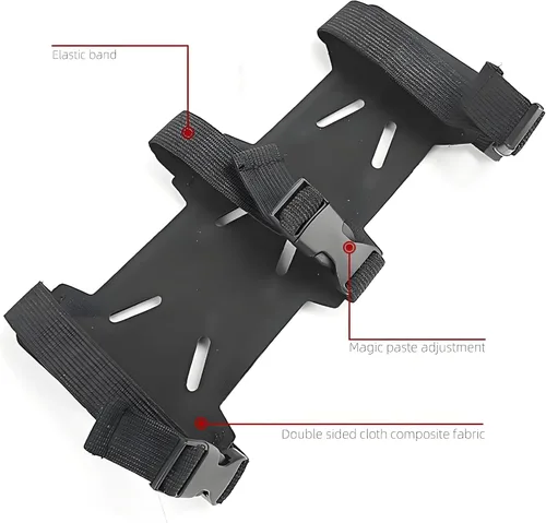 Miniatura 4 de Archery Arm Guard, Adjustable & Breathable Double-Layer Forearm Protector with 3 Straps, Unisex Ambidextrous Design for Youth & Adults, Archery
