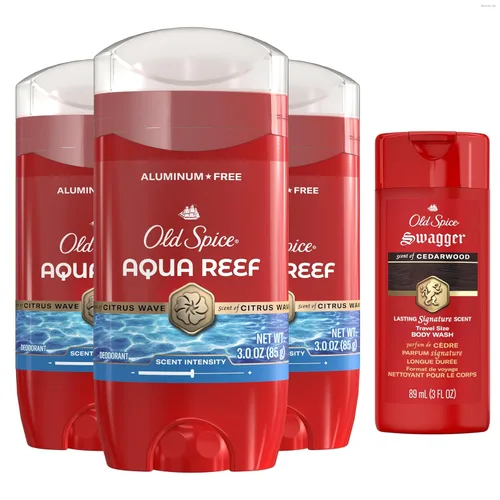 Miniatura 14 de Old Spice Desodorante sin aluminio para hombres, protección contra olores 24/7, frescura 24/7 y aroma duradero, Afterhours con aroma a especias, 3.0