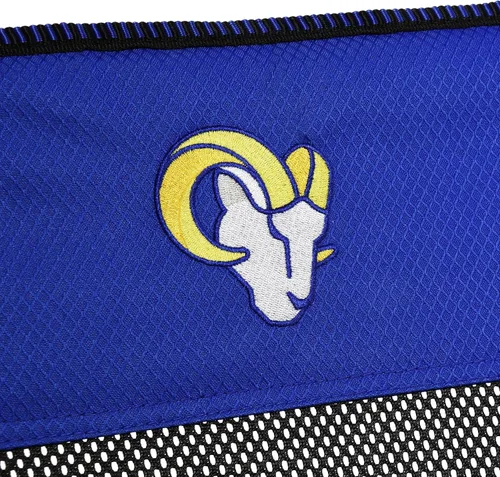 Miniatura 5 de Kijaro Silla plegable para ventilador deportivo, 26 pulgadas de largo x 35.5 pulgadas de ancho x 37 pulgadas de alto, Los Angeles Rams