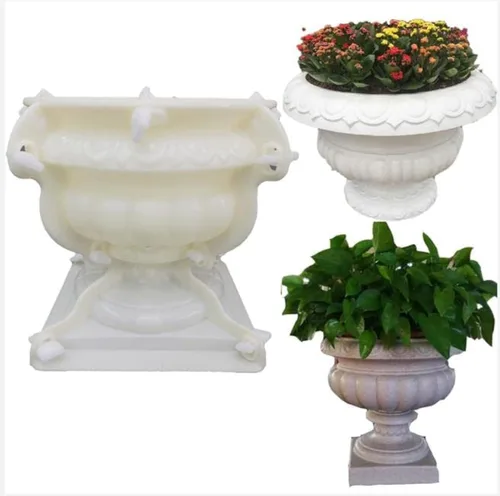 Miniatura 6 de Molde para Maceta de Hormigón EAIVENY - Molde Grande para Maceta de Flores para Decoración de Jardín, 7.48 * 7.48 * 8.66 Pulgadas
