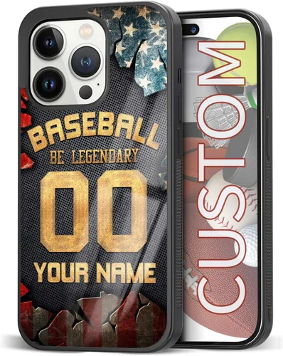 Miniatura 29 de Fundas de teléfono personalizadas con nombre, diseño vintage con textura de metal para iPhone 6, 7, 8, 11, 12, 13, 14, 15, 16, 17 Pro Max Plus Mini