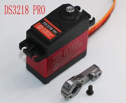 Miniatura 5 de ZOSKAY Servo de alto par con engranaje de metal, servo digital estándar 25KG/0.13S 6.8V para autos RC 1/8 1/10 (ángulo de control 20kgPRO 270)