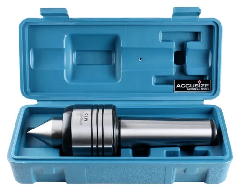 Miniatura 12 de Accusize Industrial Tools Centro de precisión MT2 para trabajo medio, longitud total 5.83 pulgadas, 0537-6436