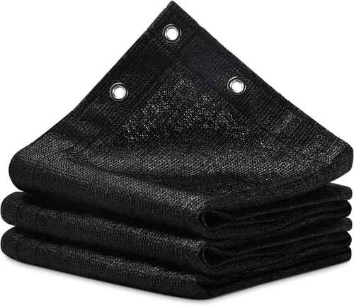 Miniatura 8 de Tela de Sombra Solar para Exteriores 90%, 10' x 20', Pérgola, Terraza y Patio Trasero con Protección UV, Material HDPE Resistente al Calor, Ojales