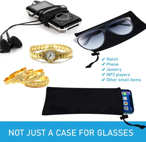 Miniatura 5 de Funda para gafas de sol y funda para teléfono con cierre de cordón