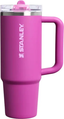 Miniatura 130 de STANLEY Quencher ProTour - Vaso con popote abatible con tapa a prueba de fugas, 14 onzas, popote y asa integrados, compatible con portavasos