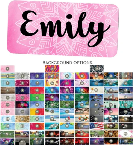 Miniatura 10 de Imán de casillero personalizado mediano para casillero, nombres personalizados, regalos para profesores, regalo de médicos, para tableros