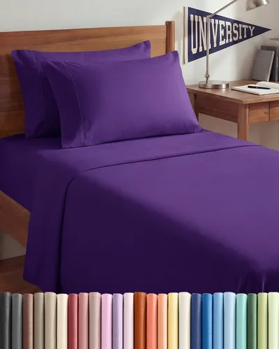 Miniatura 72 de Juego de sábanas Queen de 6 piezas, sábanas tamaño Queen, ropa de cama suave de lujo de hotel, refrescante, cómoda y transpirable, 1 encimera, 1 26