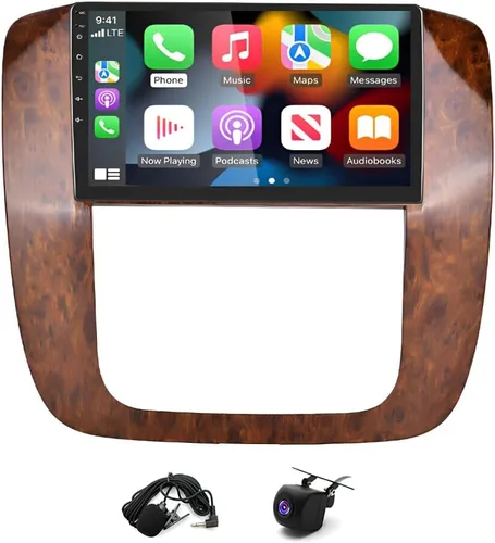 Estéreo de coche doble DIN Android 13 para GMC Yukon para Chevy Tahoe Suburban 07-12 para CarPlay Radio estéreo GPS 2+32G