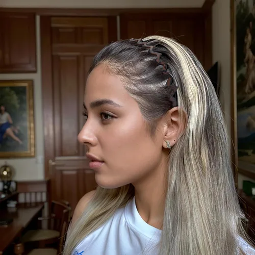 Miniatura 3 de Diademas en zig zag para mujeres y hombres, diadema ondulada de plástico antideslizante con peine de dientes, diademas clásicas de los años 90