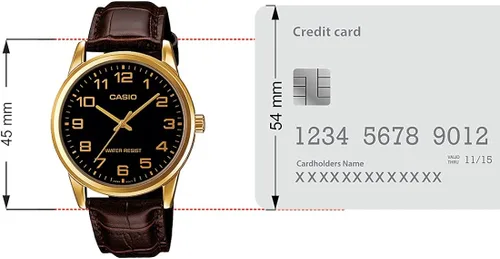 Miniatura 4 de Casio MTP-V001GL-1BUDF Reloj de pulsera Mezcla Movimiento de cuarzo