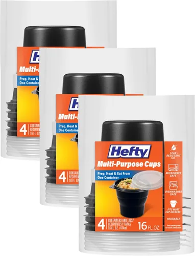 Miniatura 8 de Hefty - Vasos calientes desechables con tapas, 16 onzas, 20