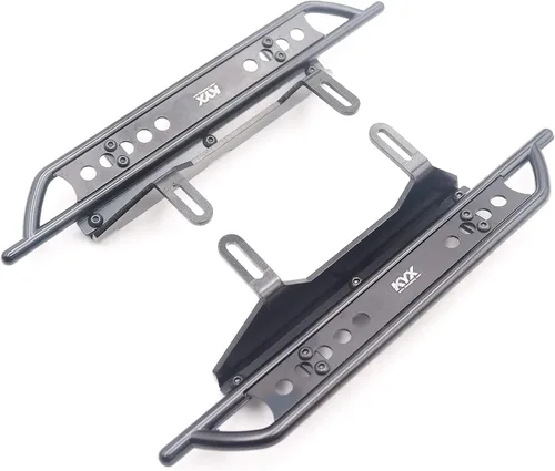 Miniatura 2 de KYX Estribos laterales de carreras placa de pie para 1/10 RC Crawler Redcat Gen8 Scout II (aluminio)