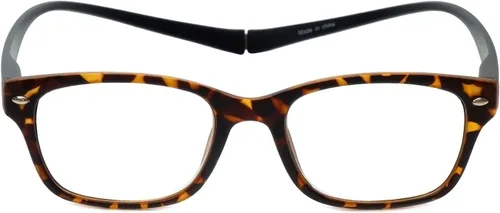 Miniatura 2 de Calabria Magz Greenwich - Gafas de lectura magnéticas con luz azul Tortuga Habana Marrón Oro