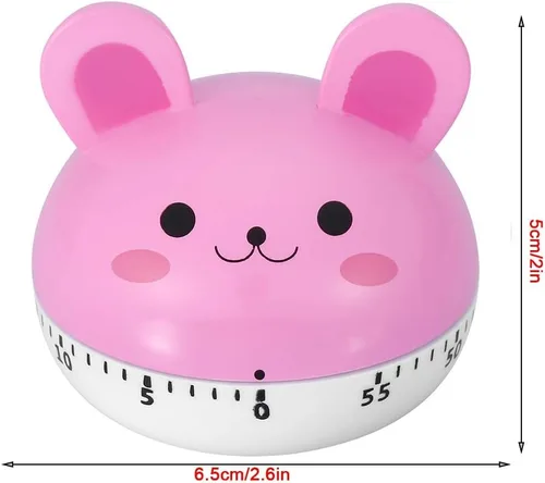 Miniatura 6 de Kitchen Timers for Cooking Manual Animal Shape Counters for Kitchen Timing Tool,Technology Kitchen Timer Digital – Reminder Function, for Kitchen
