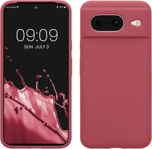 Miniatura 9 de kwmobile Funda compatible con Google Pixel 7 - Funda de silicona TPU con acabado suave - Piedra antigua