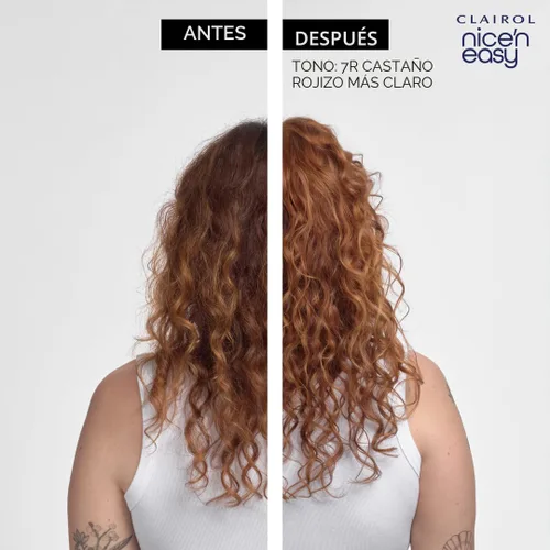 Miniatura 5 de Clairol Nice'n Easy Tinte Permanente para el Cabello, 6R Color de Cabello Castaño Rojizo Claro, Paquete de 3 6R Caoba Light