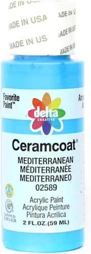 Miniatura 53 de Delta Creative Ceramcoat - Pintura acrílica en varios colores (2 onzas), 2436, carbón