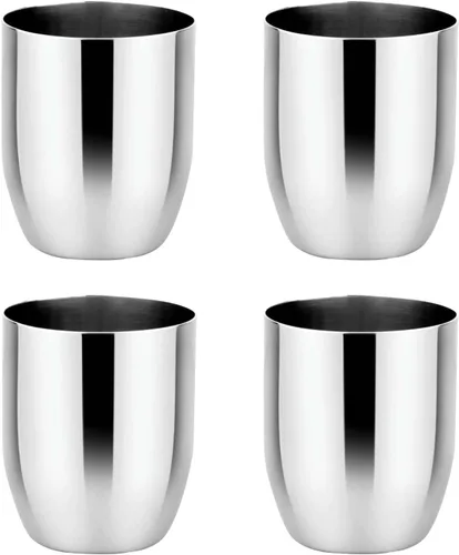 Miniatura 18 de Ahimsa - Taza de acero inoxidable para niños, diseñada por pediatras, tazas para niños pequeños con pulido premium para el entrenamiento con taza
